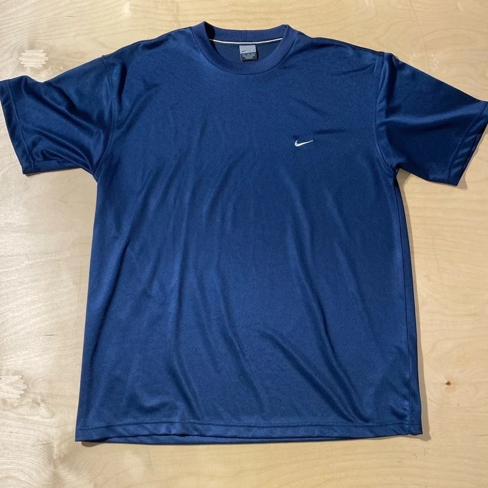 Nike Men's Deep Blue Short Sleeve Tee XL (HS)